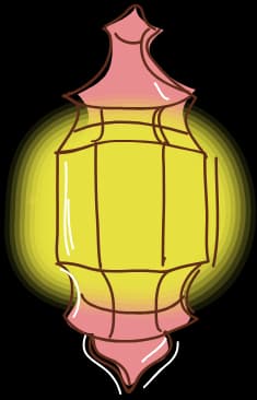 Ramadan lantern decoration